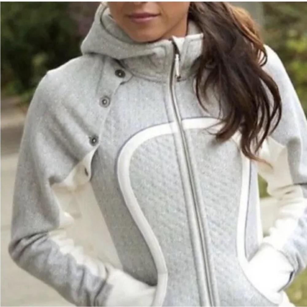 *RARE* Special Edition Convertible Scuba Hoodie Ghost Herringbone